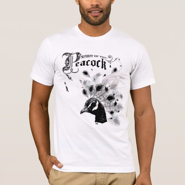 Camiseta Espírito do pavão (Frente)