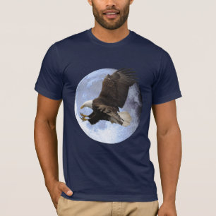 Camiseta ESPÍRITO do t-shirt dos animais selvagens da águ