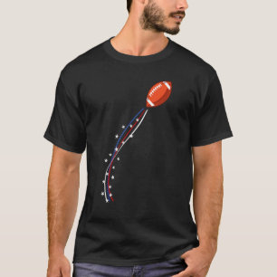 Camiseta Espírito do time de adeptos do futebol americano