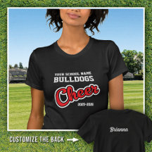 Camiseta Espírito Escolar Cheer