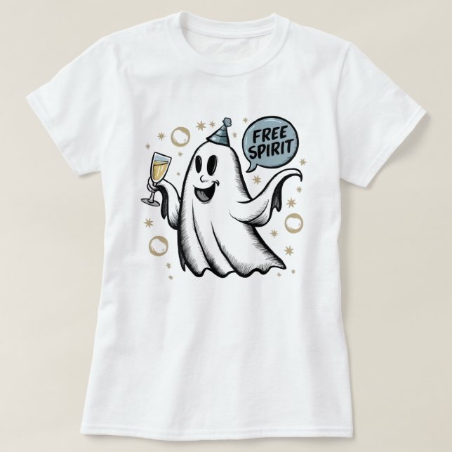 Camiseta Espírito Espírito Fantasma (Frente do Design)