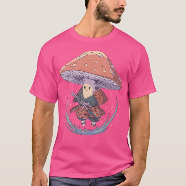 Camiseta Espírito Flutuante de Salão de Samurai (Frente)