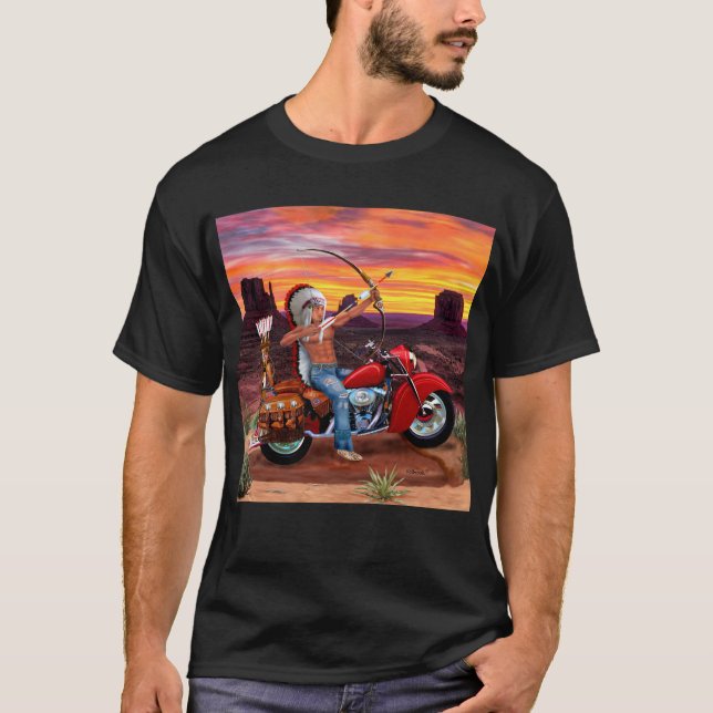 Camiseta Espírito indiano para sempre (Frente)