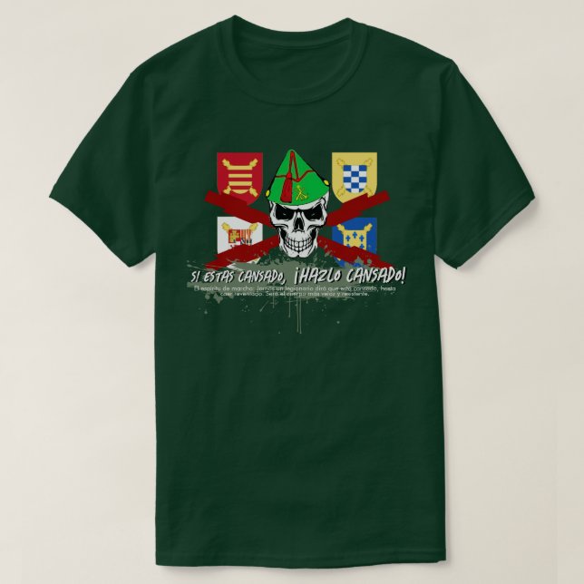 CAMISETA ESPÍRITO LEGIONÁRIO (Frente do Design)