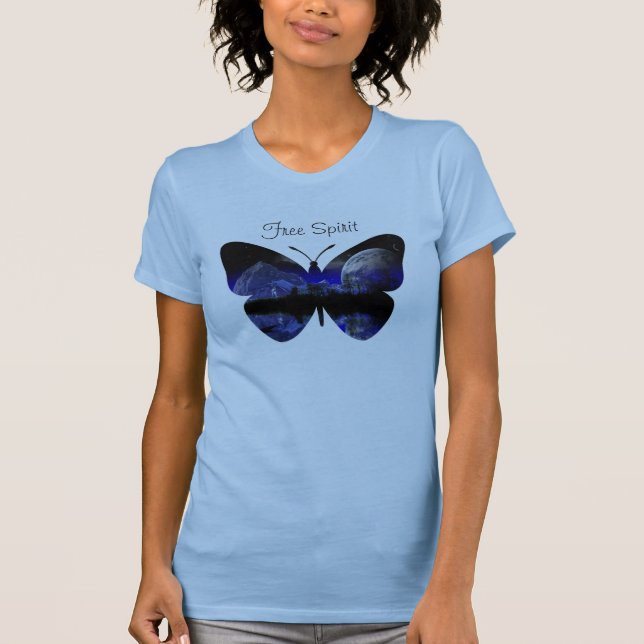 Camiseta Espírito livre (Frente)