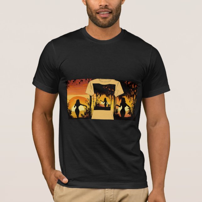 Camiseta "Espírito Livre ao Sol (Frente)