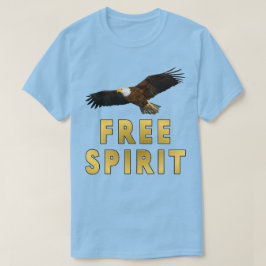Camiseta Espírito Livre Com Águia Careca Voando