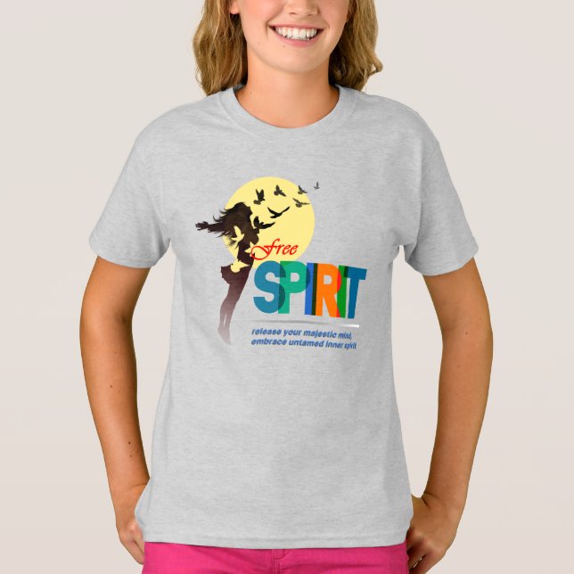 Camiseta Espírito Livre | Crianças (Frente)