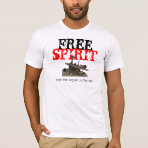 Camiseta Espírito livre Marte Rover