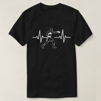 Camiseta Espírito Lutador Coração Pulsante de Boxe