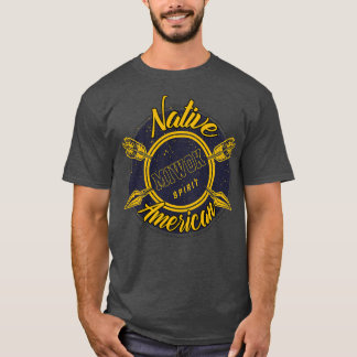 Camiseta Espírito nativo da tribo MIWok americana 