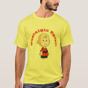 Camiseta Espírito Nostálgico: Charlie Brown encontra Miyaza