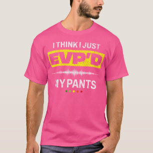 Camiseta Espírito Paranormal de Caça de Fantasma Divertido