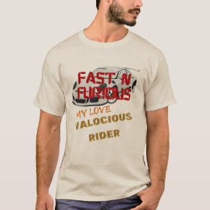 Camiseta Espírito Rápido e Furioso - O último presente de a