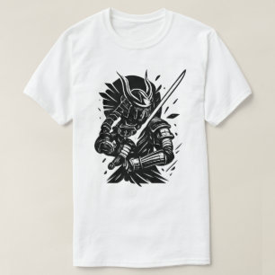 Camiseta Espírito Samurai: A Arte da Força e da Honra