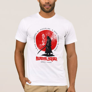 Camiseta Espírito Samurai – Guerreiro de Disciplina e Honra