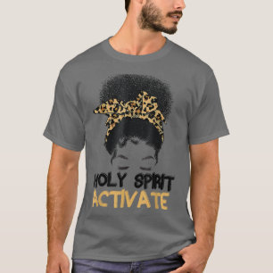 Camiseta Espírito Santo Ativa Mãe Negra A Vida Leopardo Má