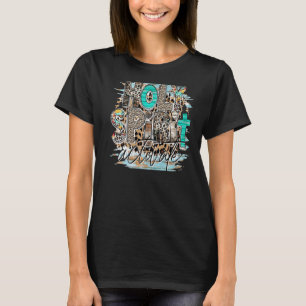 Camiseta Espírito Santo Ativar o Leopardo Ocidental Rel Cri