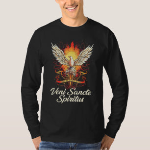 Camiseta Espírito Santo Confirmação da Massa Latim Católica