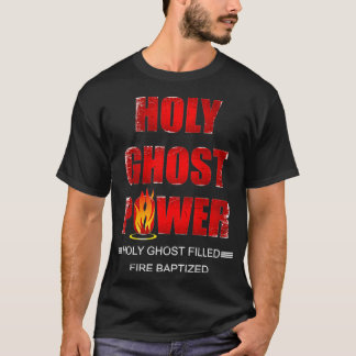 Camiseta Espírito Santo de Energia Pentecostal enchido