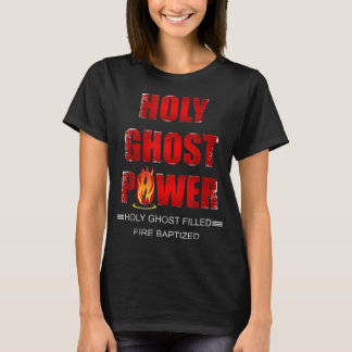 Camiseta Espírito Santo de Potência Espírito Pentecostal Ch