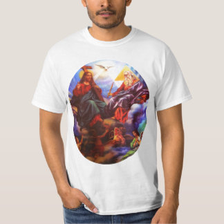 Camiseta Espírito Santo do filho do pai do Jesus Cristo da