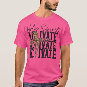 Camiseta Espírito Santo do Leopardo Ocidental ativar Jesus