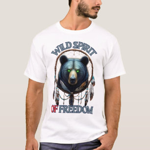 CAMISETA "ESPÍRITO SELVAGEM DE LIBERDADE"