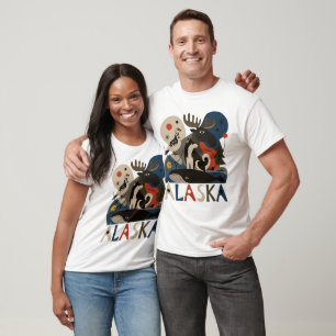 Camiseta Espírito Selvagem do Alasca