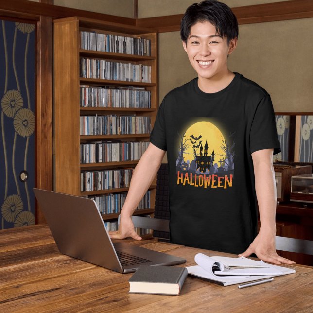 Camiseta Espírito Spooky: Halloween (Criador carregado)