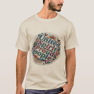 Camiseta Espírito Unido, Pessoas Orgulhosas