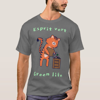 Camiseta Espírito verde Vida verde