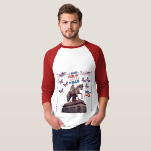 Camiseta Espírito vermelho da Independência