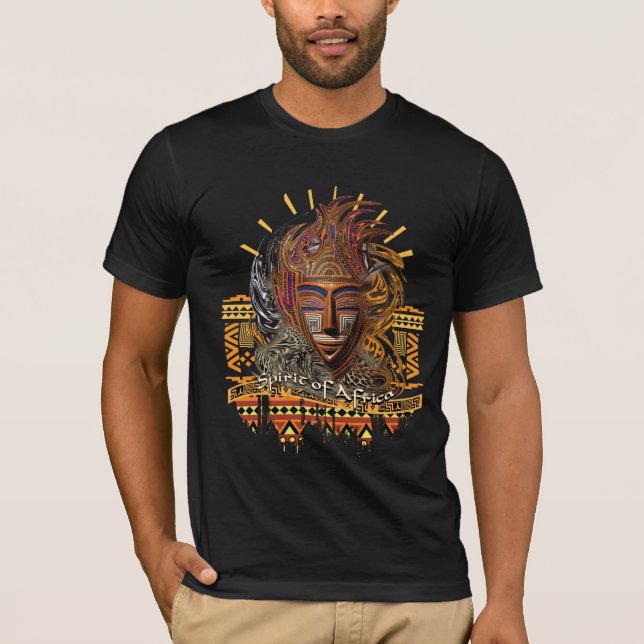 Camiseta Espíritos Da África (Frente)