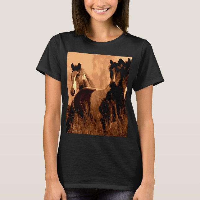 Camiseta Espíritos do Cavalo (Frente)