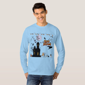 Camiseta Espíritos rastejantes de outubro azul pálido