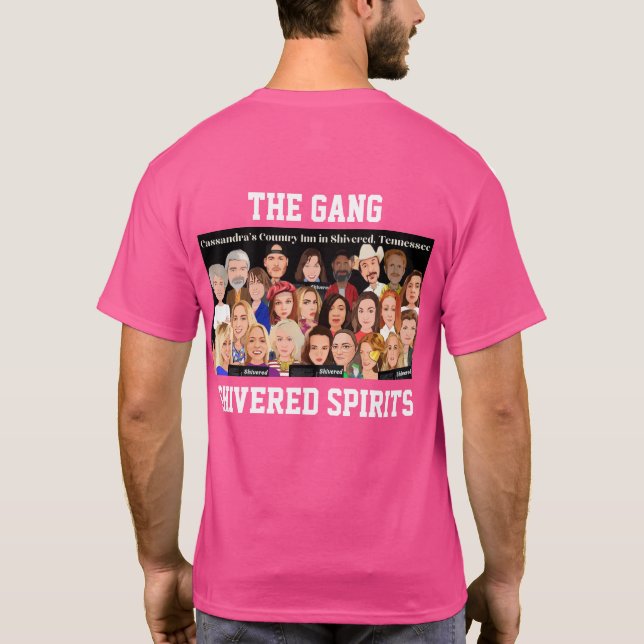 Camiseta Espíritos Turvos (Verso)