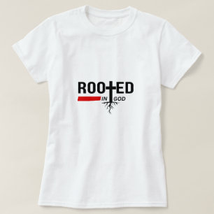 Camiseta espiritual/cristã feminina