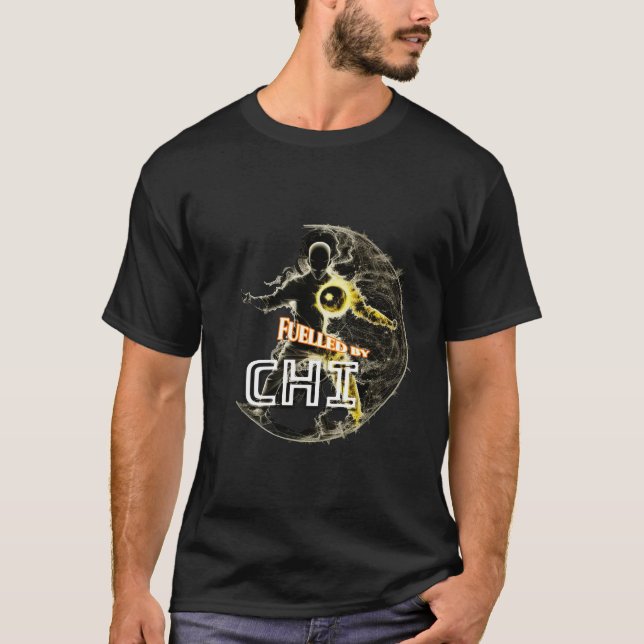 Camiseta Espiritual Falun Dafa Gong para a Força Chi (Frente)