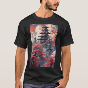 Camiseta Espiritualidade do Templo Japonês