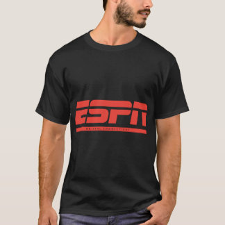 Camiseta ESPN Bristol Logotipo Vermelho de Connecticut V1 C