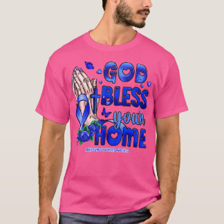 Camiseta Espondilite anquilosante Sensibilização fé do deus
