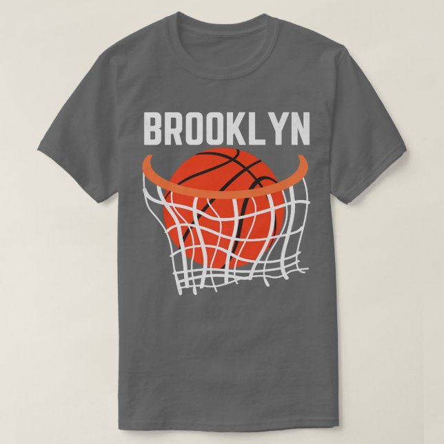 Camiseta Espor gráfico da rede de basquetebol da cidade de  (Frente do Design)