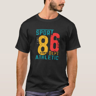 Camiseta Esporte 86 Departamento de Esporte Atlítico Oitent