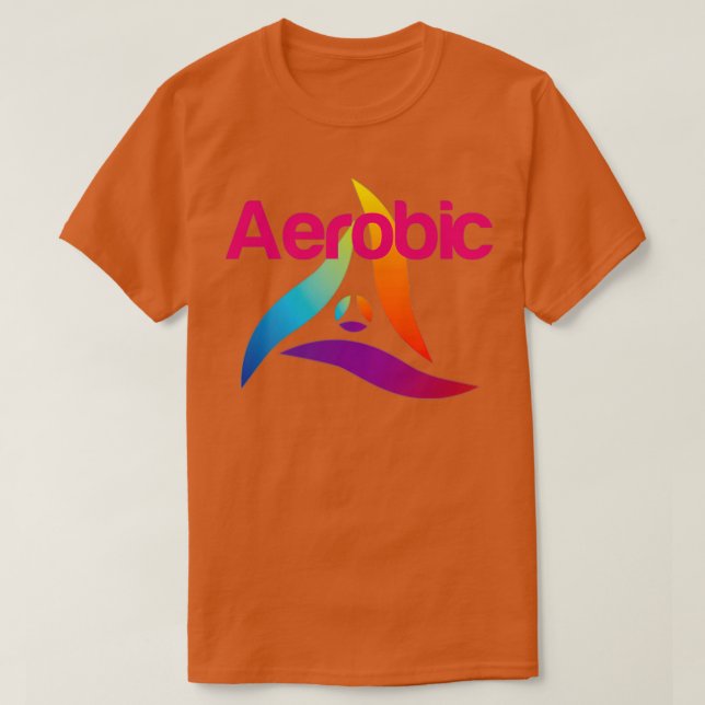 Camiseta Esporte aeróbico (Frente do Design)