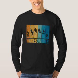 Camiseta Esporte Aquático de Wakeboard Wakeboarder Esqui Aq