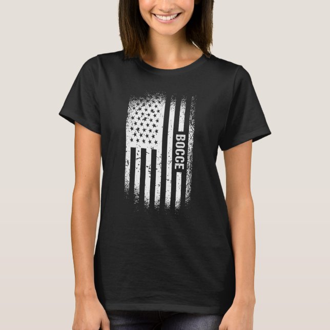 Camiseta Esporte Bandeira dos EUA Bocce_4 (Frente)