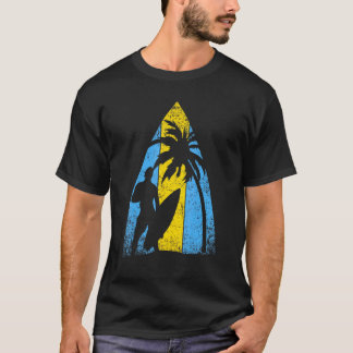 Camiseta Esporte de água do oceano de surfe surfista pranch
