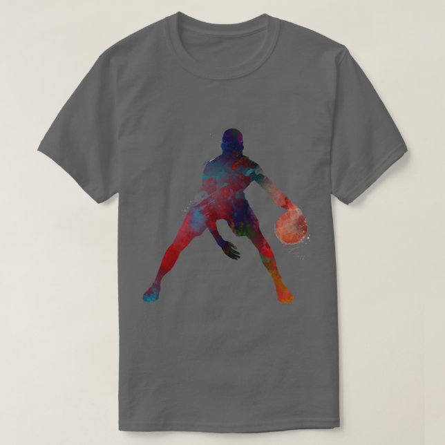 Camiseta esporte de basquetebol para jogadores de basquete  (Frente do Design)