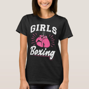 Camiseta Esporte de Boxe Feminino Kickboxing Luvas de Boxe